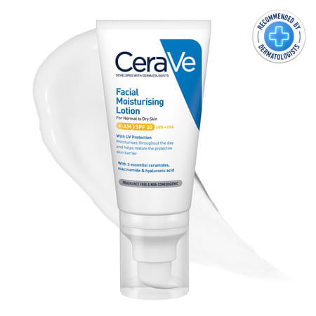 Cerave Am Spf 30 Facial Moisturizing Lotion For Normal To Dry Skin 52Ml