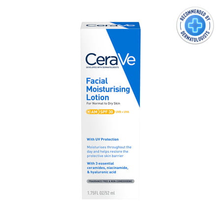 Cerave Am Spf 30 Facial Moisturizing Lotion For Normal To Dry Skin 52Ml