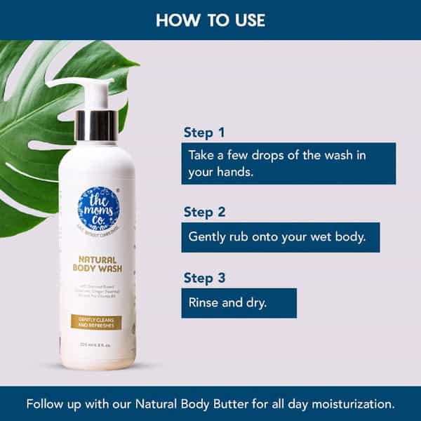 The Moms Co. Natural Body Wash Bottle Of 200 Ml