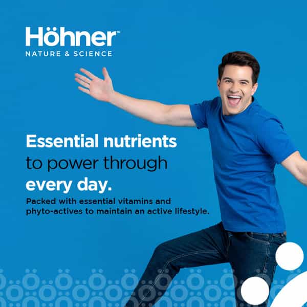 Hohner Multivitamin Men With Essentials Vitamins Minerals & Phyto-Actives Once A Day -60 Tablets