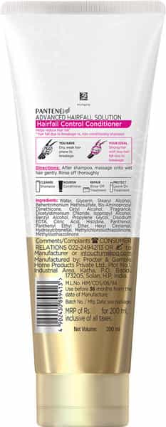 Pantene Advanced Hairfall Solution Hair Fall Control Conditioner 200Ml