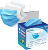 Quarant 3 Ply Protective Surgical Face Mask With Adjustable Nose Pin Uv Sterilized - Pack Of 100