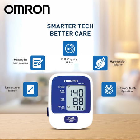Omron Hem-7124 Bp Monitor