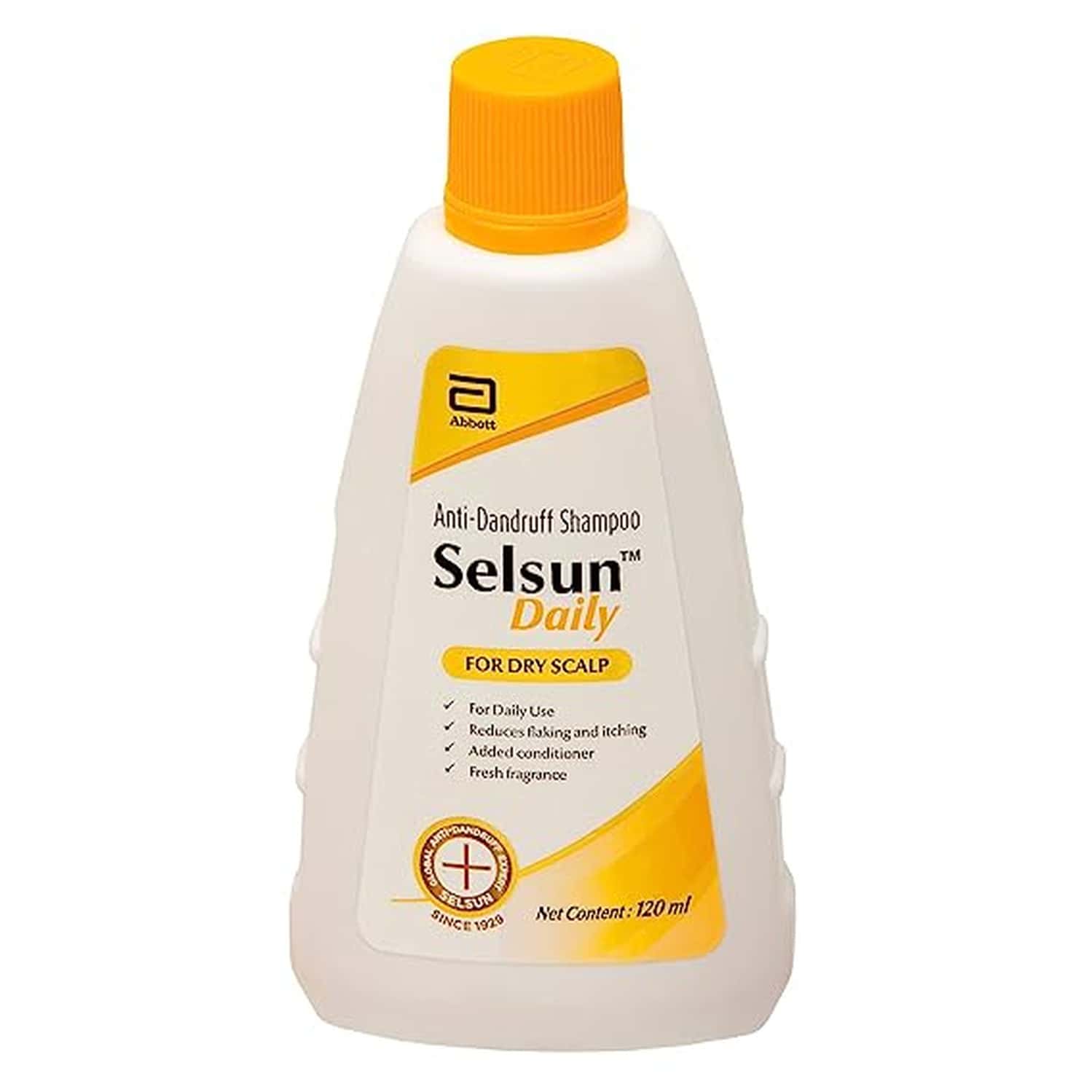 Buy SELSUN DAILY ANTIDANDRUFF SHAMPOO FOR DRY SCALP BOTTLE OF 120ML