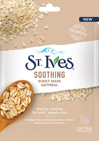 St Ives Oatmeal Soothing Sheet Mask - 1 No.