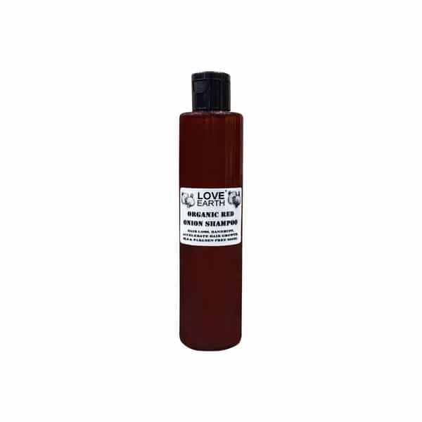 Love Earth Onion Shampoo With Onion | Reetha & Aloe Vera Extract For Hair Strengthening 200Ml