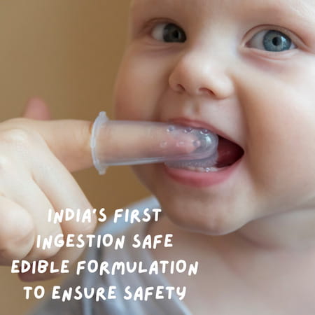 Coco Crush Ayurvedic Fluoride-Free Liquid Toothpaste For Babies | 100% Natural Ingredients - 100ml