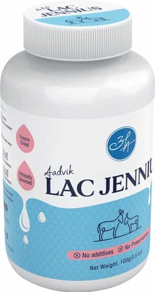 Aadvik Lac Jennius - Donkey Milk Powder - Freeze Dried - 100Gm