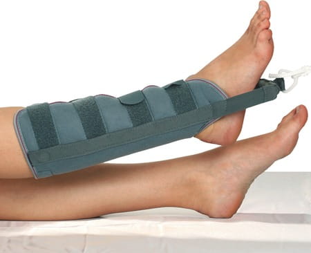 Tynor Leg Traction Brace - Grey - Medium - 1 Set