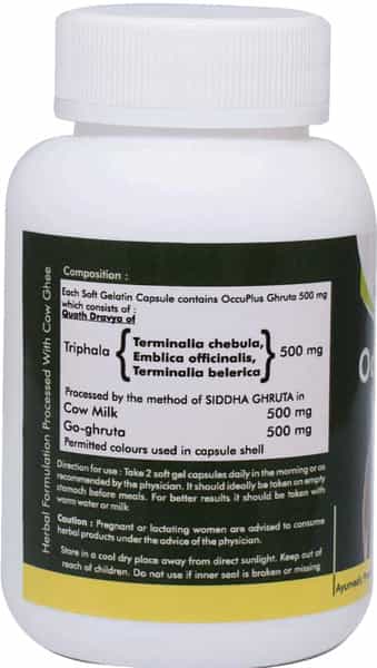 Grazing Meadows Occuplus 30 Capsule Ayurvedic Herbal Formulation For Eye Health