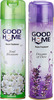 Good Home Jasmine And Lavender Spray - Room & Air Freshner (2 X 130 Ml)