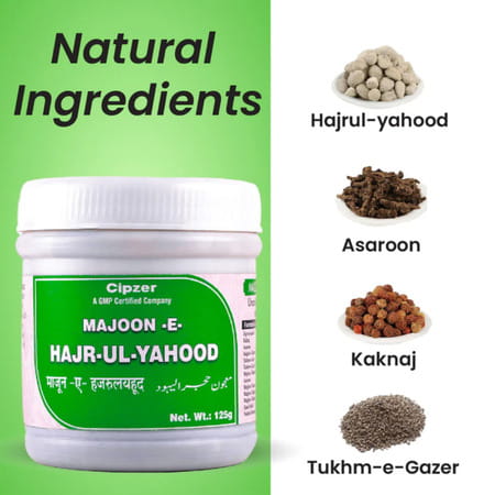 Cipzer Majun-E-Hajrul Yahud 125g | Supports Kidney & Vital Organ Health