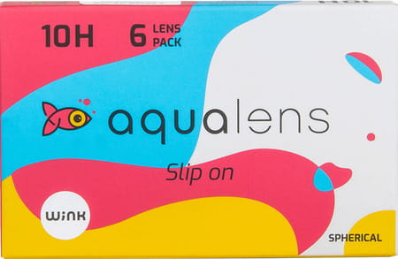 Aqualens 10 H Monthly Disposable (6 Lens Per Box) (-2.5)