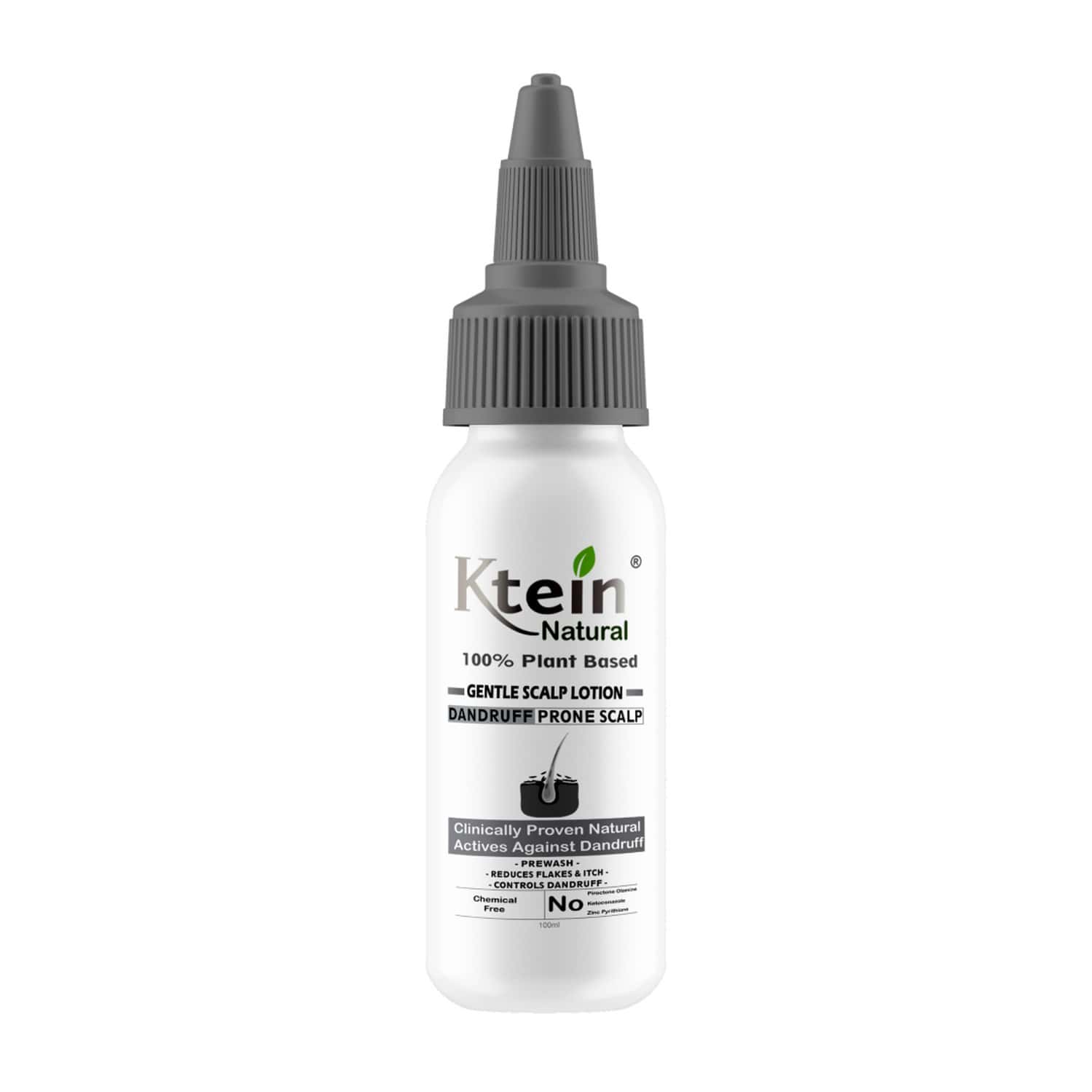 Ktein Natural 100% Plant Based Gentle Scalp Dandruff Lotion (100ml)