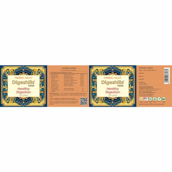 Herbal Hills Digeshills - Value Pack 900 Tablets - Pack Of 2