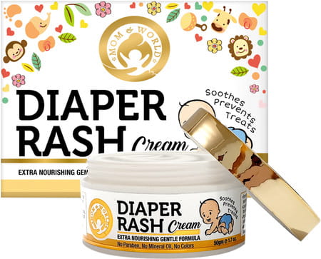 Mom & World Extra Nourishing Care - Nipple Balm Diaper Rash Baby Wash Baby Nourishing Oil