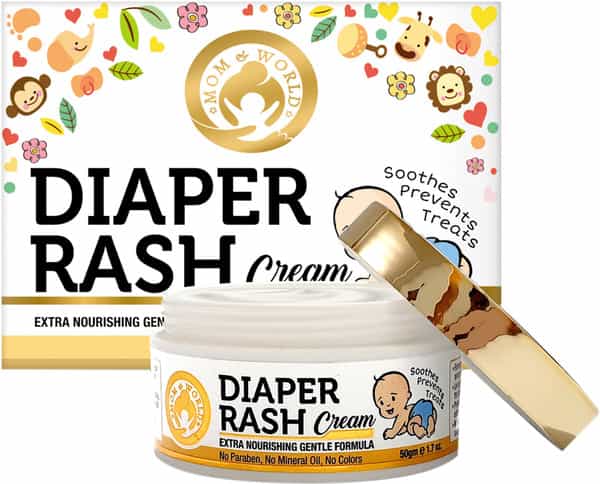 Mom & World Extra Nourishing Care - Nipple Balm Diaper Rash Baby Wash Baby Nourishing Oil