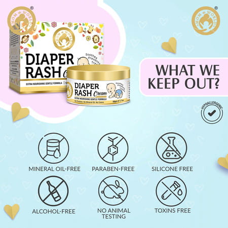 Mom & World Extra Nourishing Care - Nipple Balm Diaper Rash Baby Wash Baby Nourishing Oil