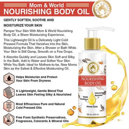 Mom & World Extra Nourishing Care - Nipple Balm Diaper Rash Baby Wash Baby Nourishing Oil