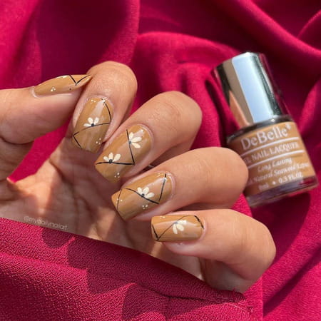 Debelle Gel Nail Lacquers Combo Set Of 3 Caramel Crunch Skittles - 24ml (8ml Each)Rakhi Gift