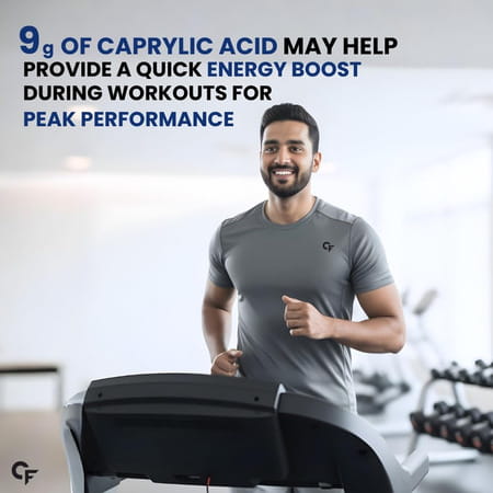Carbamide Forte Pure Mct Oil C8 From Usa | 100% Coconut Source | Keto & Paleo Friendly | 500ml