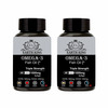 Earth King Triple Strength Omega 3 Fish Oil - 1000Mg (180Mg Epa & 120Mg Dha)|60 Capsules (Pack Of 2)