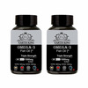 Earth King Triple Strength Omega 3 Fish Oil - 1000Mg (180Mg Epa & 120Mg Dha)|60 Capsules (Pack Of 2)