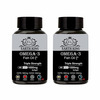 Earth King Triple Strength Omega 3 Fish Oil - 1000Mg (180Mg Epa & 120Mg Dha)|60 Capsules (Pack Of 2)