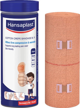 Hansaplast Cotton Crepe Bandage (15 Cm X 400 M) 1 Unit