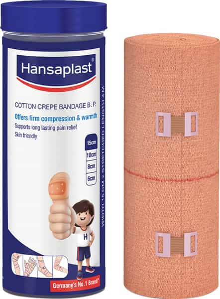 Hansaplast Cotton Crepe Bandage (15 Cm X 400 M) 1 Unit