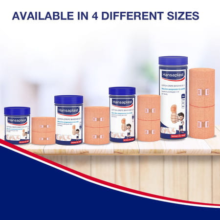 Hansaplast Cotton Crepe Bandage (15 Cm X 400 M) 1 Unit