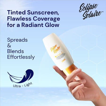 Eclipse Solaire Aqua Fusion Sunscreen - 5x Protection | Spf 50 Pa+++ | All Skin Types 60ml