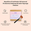 Goli Soda All Natural Probiotics Make Up Brush & Sponge Cleaner - 90 G (Pack Of 1)