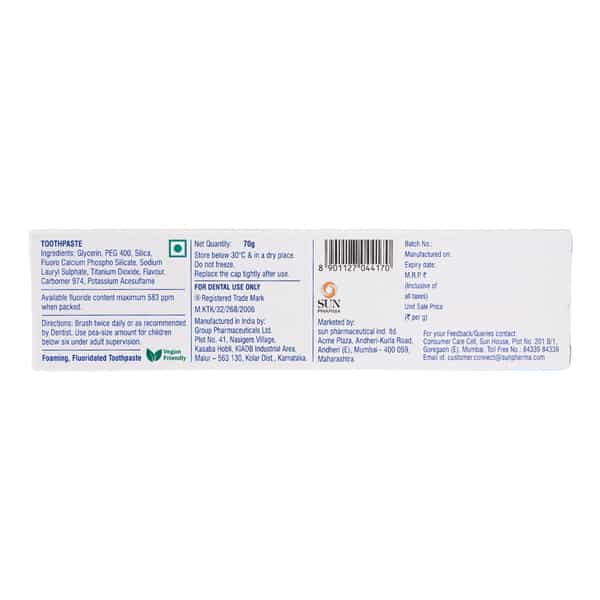 Orohealth Tube Of 70Gm Toothpaste
