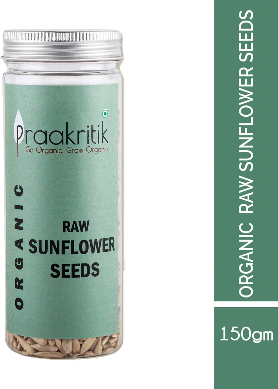 Praakritik Organic Raw Sunflower Seeds 150 G