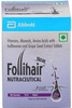 Follihair Abbott New Biotin With Vitamins Bottle Of 30 Tablets (Pack Of 3)