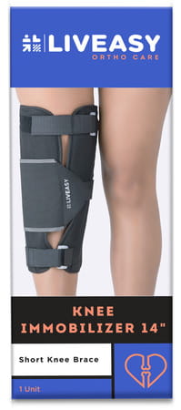 Liveasy Ortho Care Knee Immobilizer 14 Large
