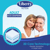 Liberty Eco Adult Diapers Medium - 10 Units