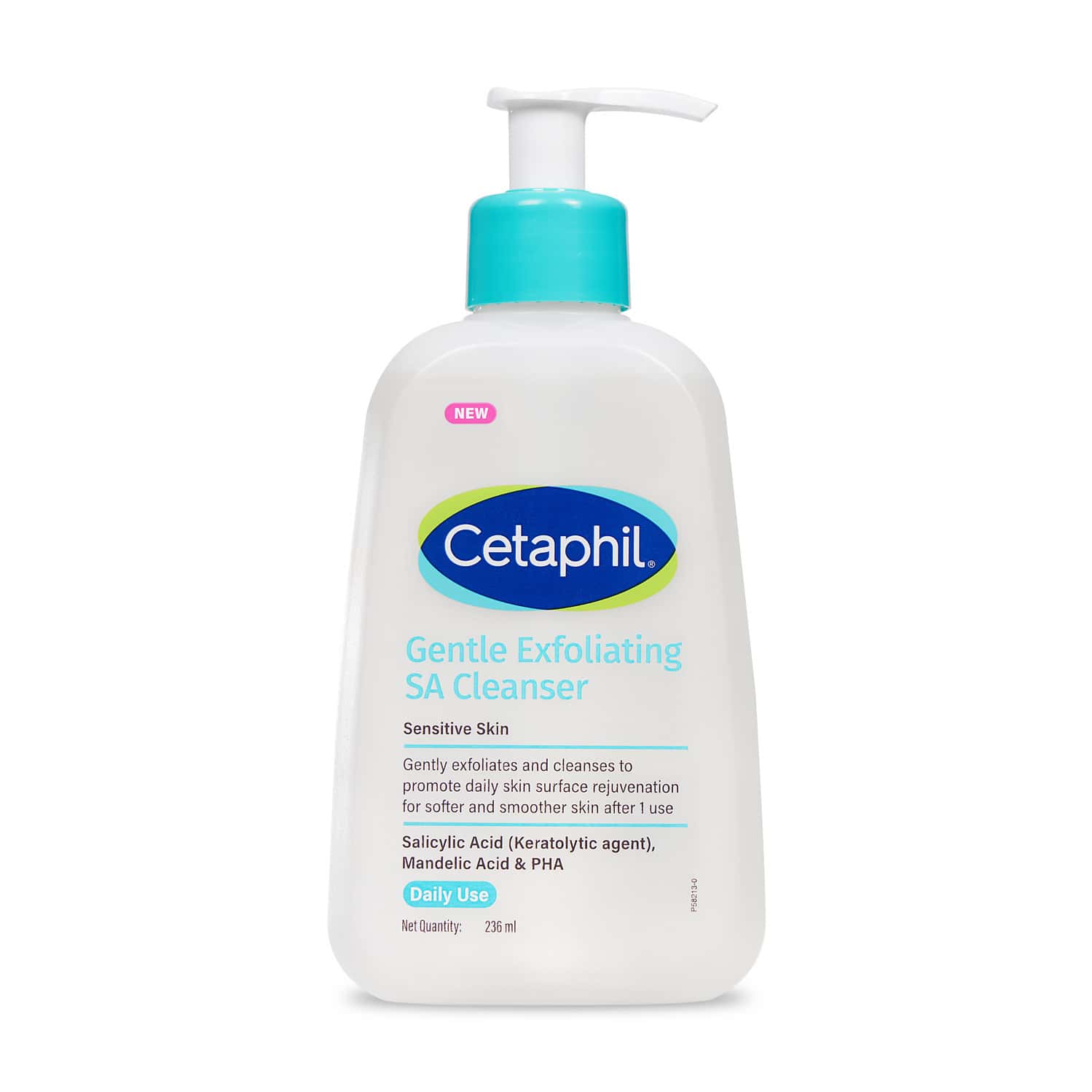 Cetaphil Gentle Exfloliating Sa Cleanser For Sensitive Skin 236 Ml