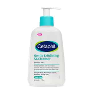 Cetaphil Gentle Exfoliating Sa Cleanser For Sensitive Skin 236 Ml