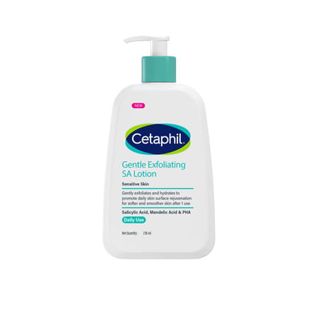 Cetaphil Gentle Exfloliating Sa Cleanser For Sensitive Skin 236 Ml