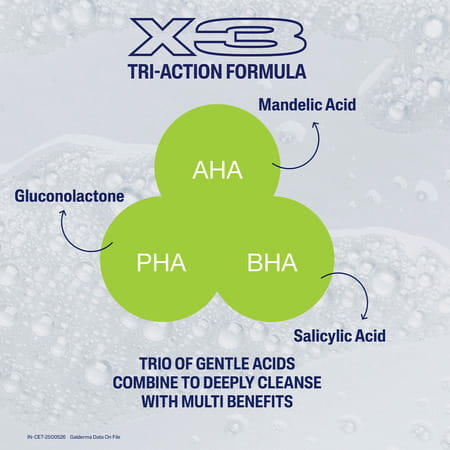 Cetaphil Gentle Exfloliating Sa Cleanser For Sensitive Skin 236 Ml