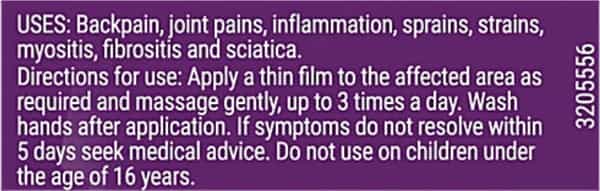 Moov Pain Relief Specialist Cream 4 G