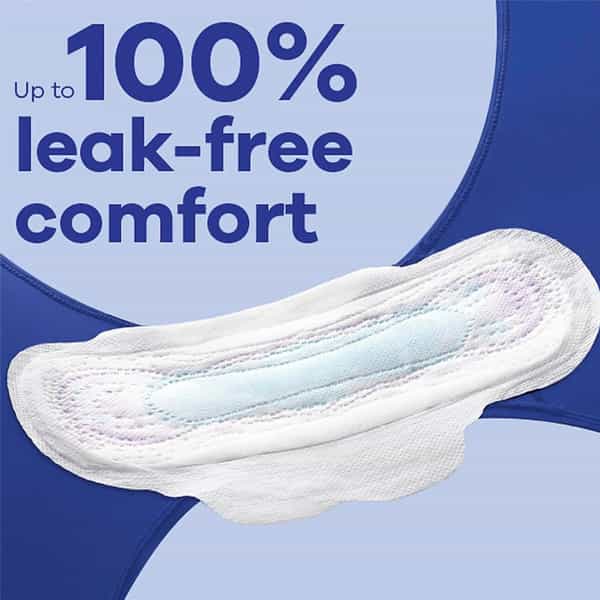 Always Ultra Thin Super Pads| With Wings| 58 Count