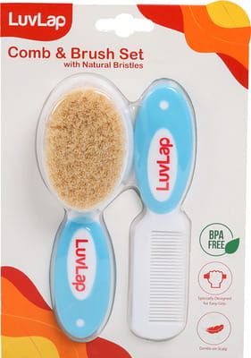 Luvlap Cleaning Brush For Feeding Bottle LuvLap In -1 Bristle Baby