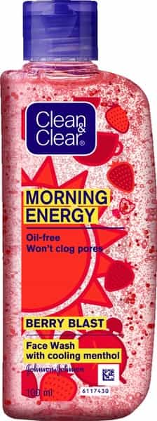 Clean & Clear Morning Energy Berry Blast Face Wash Bottle Of 100 Ml