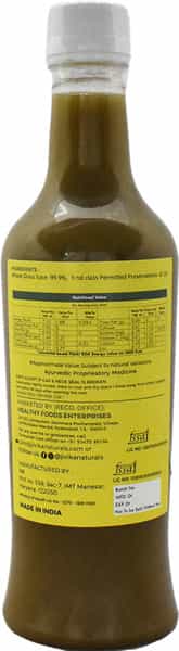 Jivika Naturals Wheatgrass Juice 500Ml