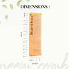 Beautisoul Neem Comb For Baby | Neem Wood Baby Hair Comb Set Of 2 | Pure Wood Hair Comb For Kids |