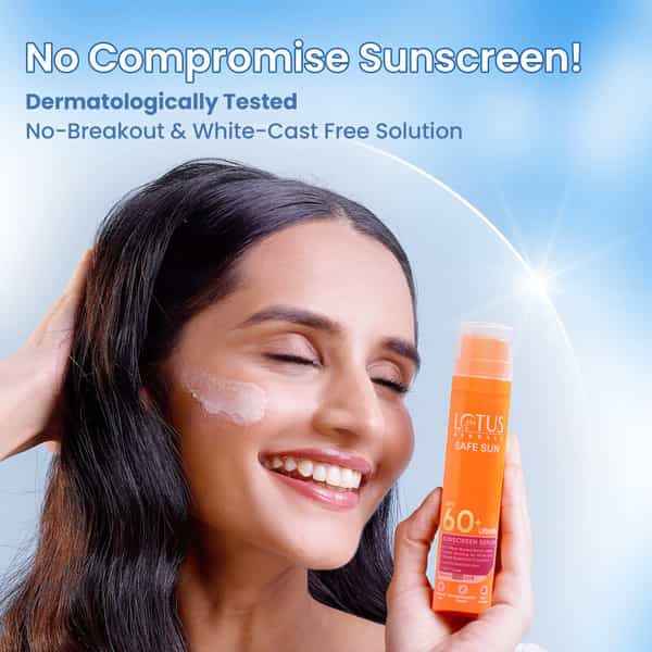 Lotus Herbals Ultrarx Sunscreen Serum Spf 60+ Pa++++ | For All Skin Types | 50Ml