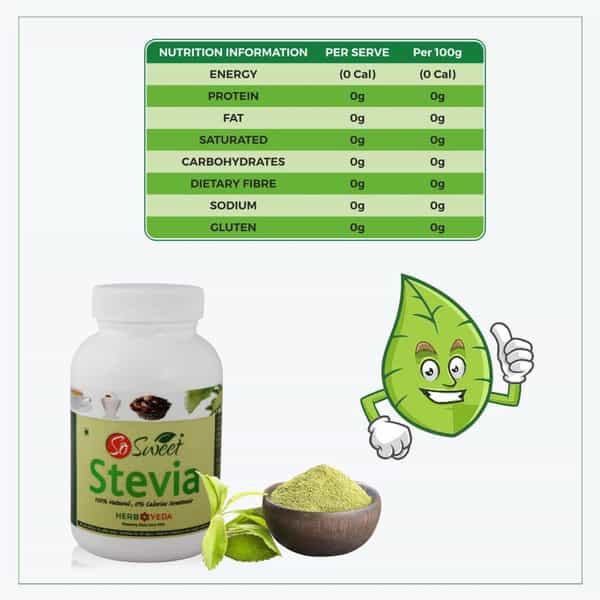So Sweet Pure Stevia Extract 25Gm (Pack Of 2)